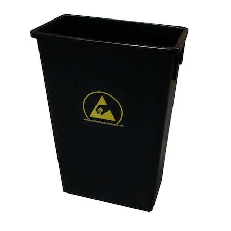 22 Gallons, Carbon Loaded Waste Basket